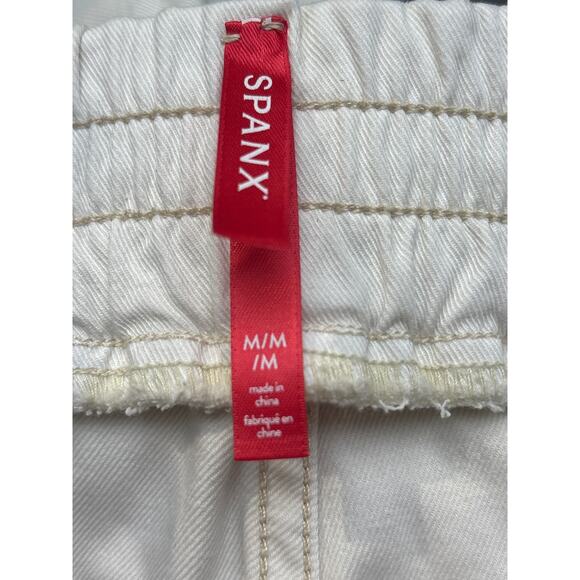 Spanx Heavyweight Jogger Pants Sz M Cotton Blend Minimalist Capsule Wardrobe - Picture 3 of 9